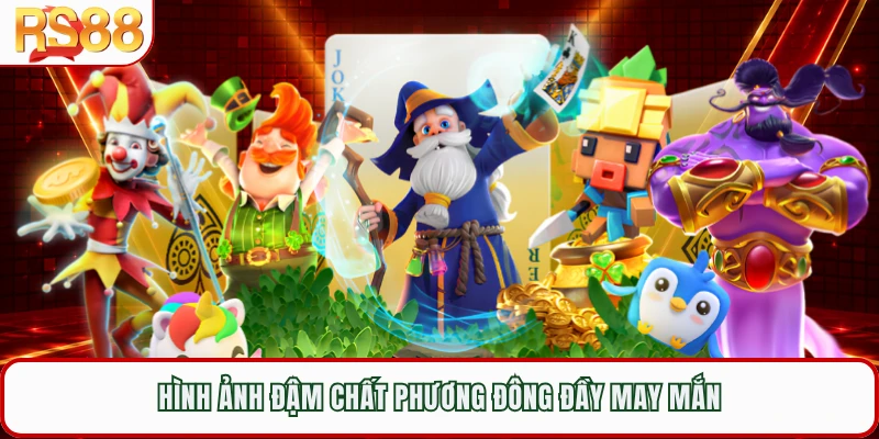 Hình ảnh đậm chất phương Đông đầy may mắn